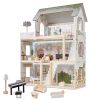 Image de Maison de poupée en bois LED Boho