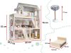 Image de Maison de poupée en bois LED Boho