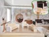Image de Maison de poupée en bois LED Boho